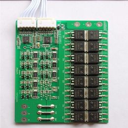 Circuitos integrados 8S 60A lifepo4 BMS PCM 24V Tablero de protección con equilibrio para paquete de celdas de batería Dpelp