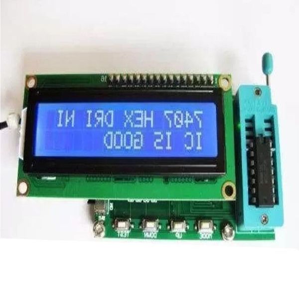 Testeur de circuits intégrés IC série 74 40 45, porte logique LC, série de détection numérique, compteur Qhacc