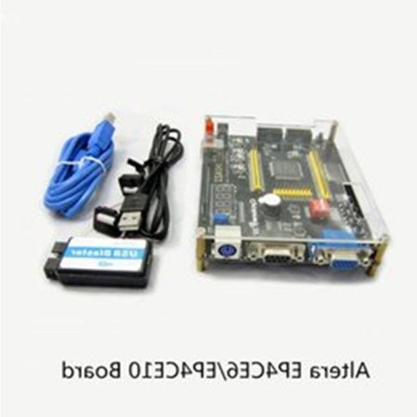 Circuits intégrés Kit de développement de circuits intégrés logiques de poche portables Altera Cyclone IV EP4CE6 EP4CE10 Carte FPGA NIOSII FPGA USB Blaster Qefjs