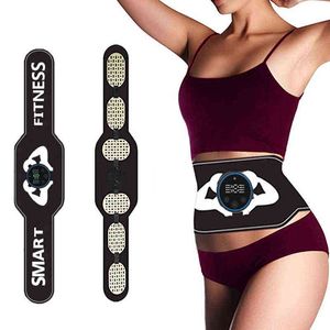 Équipement intégré EMS Stimulateur musculaire abdominal Corps électronique Ceinture amincissante Unisexe Bras Jambe Masseur Accueil Perte de poids Abs Fitness Fournitures 0908