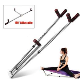 Équipement de fitness intégré Civière de jambe à 3 barres Machine d'étirement fendue réglable en acier inoxydable Exercice de danse de yoga à domicile Formation de flexibilité cdfaev 230904