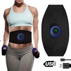 Geïntegreerde fitnessuitrusting EMS Taille Buikspieren Afslanken Trainer Riem Buikspierstimulator Gewichtsverlies Oefening Stimulator Home Gym Body Shaper 230617