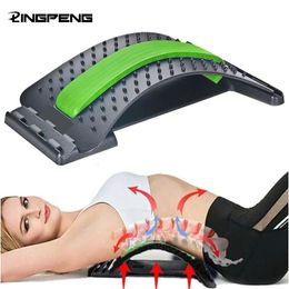 Equipo de fitness integrado Dispositivo de estiramiento de espalda multicapa Alivio instantáneo del dolor Escoliosis Soporte inferior y superior 230617