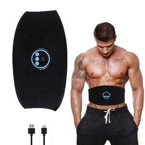 Integrated Fitness Equip Vibration Abdominal Muscle Stimulator Toner EMS Abs Abdomen Trainer Slimming Belt Weight Loss Home Equiment Drop 230617