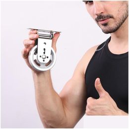 Équipement de fitness intégré Gym mural Accueil Rotatif Silencieux Pley DIY Système de levage Lat Accessoires en acier inoxydable Roulement pivotant muet Dhq1M