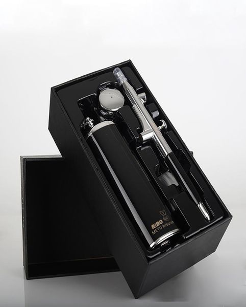 MINI intégré Mini Airbrush Barber Makeup Kit Machine System Système Air Élèvement du pistolet déclencheur sans fil 1625288