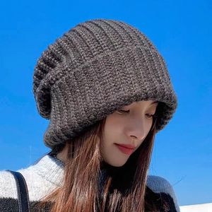 intégrité Créateur de mode MONCLiR 2023 automne et hiver nouveau chapeau de laine tricoté chapeau tricoté de luxe site officiel version 1:1 artisanat