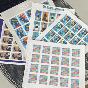 Integriteit verzamelt eerst gloednieuwe e -mailstempel 100 us postzegels postkantoor voor het verzachten van de eerste klas voor enveloppen letters Postcard Mail Supplies AA