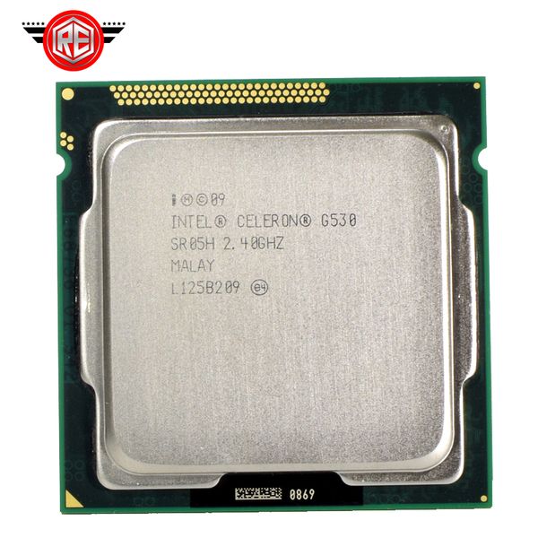 Processeur Intel Celeron G530 SR05H 2,40 GHz 512 Ko 2 Mo Socket 1155