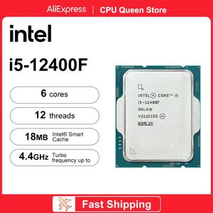 Processeur Intel Core i512400F 12e 440GHz 6 12 fils, 10nm L318M LGA1700, prise en charge des jeux, Chipset B660 240126