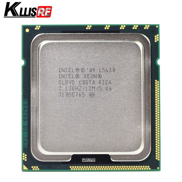 Intel Xeon L5630 2.13GHz LGA1366 12MB L3 Cache Procesador de CPU de servidor de cuatro núcleos