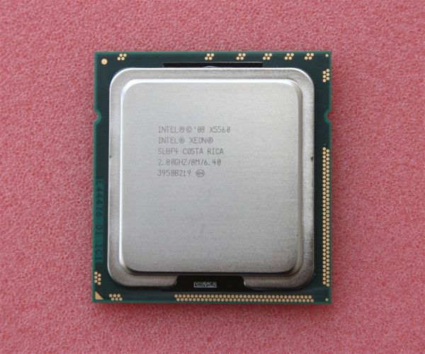 Procesador de servidor de CPU Intel Xeon X5560 2,8 GHz 8M 6,4 GT/s SLBF4