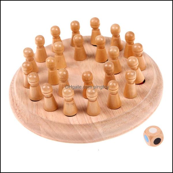 Intelligence Apprentissage Éducation Giftskids En Bois Mémoire Match Bâton Jeu D'échecs Enfants Montessori Bloc Jouets Cadeau Enfants Début Éducatif