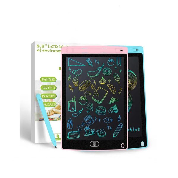 Jouets d'intelligence 12 pouces LCD tablette de dessin pour enfants jouets outils de peinture électronique tableau d'écriture garçon enfants jouet éducatif 231030
