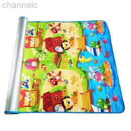 Intelligence Toys 180*120*0.3 cm bébé ramper jouer Puzzle tapis enfants tapis jouet enfant jeu activité gymnastique développement tapis extérieur Eva mousse sol doux