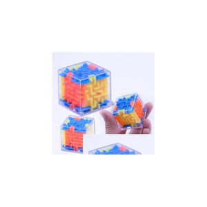 Intelligence Jouets 3D Cube Puzzle Maze Jouet Cerveau Main Jeu Cas Jeux Défi Fidget Jouets Nce Éducatif Pour Enfants Drop Livraison Dhupq