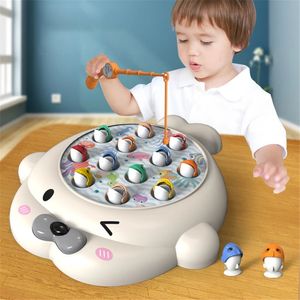 Intelligence Toys Children Boy Girl Fishing Tout Tyt Suit Magnetic Play Baby Toys Fish Gift Fishing Toys for Kids Montessori 230412