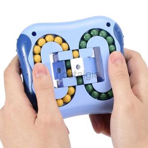 Intelligentie speelgoed Roterende Magic Bean Vingertop Speelgoed Kinderen Volwassenen Puzzels Games Leren Montessori Educatief Speelgoed voor Kinderen Gift 24327