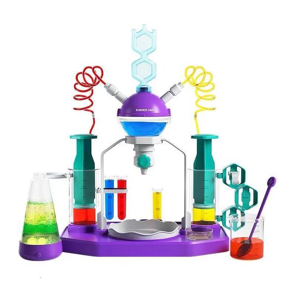 Juguetes de inteligencia Kit de experimentos científicos para niños juguetes Montessori herramientas de laboratorio químico material didáctico educativo para niños STEAM 230417