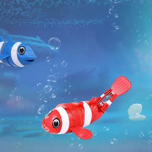 Jouets d'intelligence Natation Poisson électronique Robot Poisson Jouets de bain Robotique Animal de compagnie Animaux électriques Pêche à l'eau Décoration Act comme réel pour les enfants Cadeau 230928