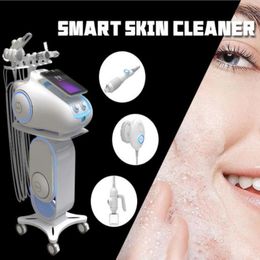 Intelligent 6 In 1 Dermabrasion Machine Jet Peel Facial Oxygen Spray Injecteren koude hamer porie schoon hydro gezicht diepe reiniging aqua peeling gezicht schoonheidsuitrusting
