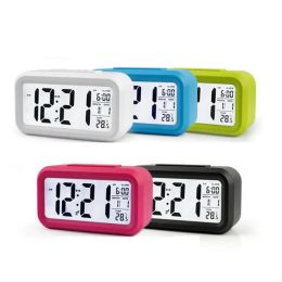 Clock de alarma inteligente Lazy Sleepy despertador MUTE Backlight Reloj creativo Reloj creativo Reloj