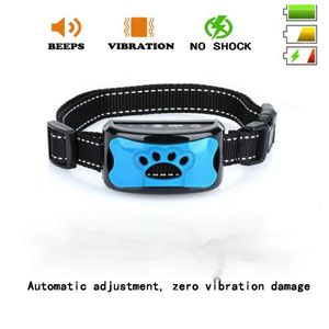 Ajuste automático inteligente del sonido de advertencia, dispositivo para detener ladridos por vibración, entrenador, Collar para perros, recargable