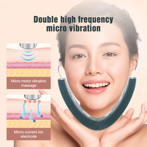 Instrumento de adelgazamiento facial de belleza inteligente hogar v caras artefacto de estiramiento facial masajeador facial reafirmante de elevación de la piel facial