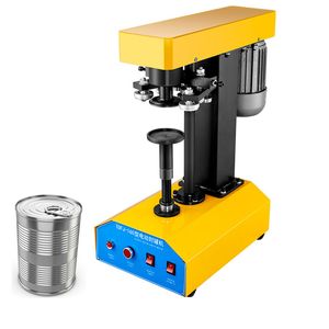 Intelligent peut sceller la machine Commercial automatique Pop peut sceller la bouteille en plastique scellant boisson 370W