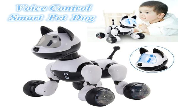 Robot de baile inteligente Dog Toys Electronic Pet Toys with Music Light Voice Control de control Sing Smart Dog Robot for Kids Gift Toys5454286