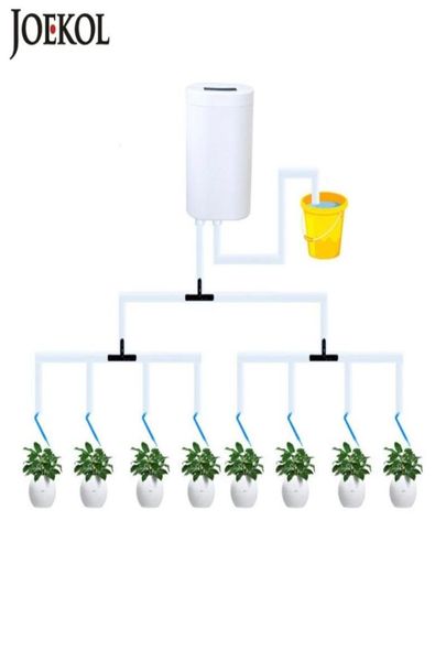 Controlador de bomba de riego automático de jardín inteligente Plantas de interior Dispositivo de riego de goteo Bomba de agua Sistema de riego Kit 218936168