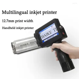 Imprimante à jet d'encre portative intelligente, cartouche d'encre à commutation multilingue, ne crypte pas, Date de Production de 12.7mm, Carton en plastique