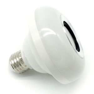 Lampe LED intelligente à couleur changeante, nouveau haut-parleur Bluetooth sans fil, ampoule LED avec télécommande RF, lampe intelligente à couleur changeante