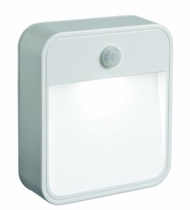 Lumières LED contrôlées intelligentes Veilleuse carrée couloir chambre corps capteur applique murale