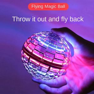 Boule volante magique intelligente, Spinner à doigt, jouet gyroscopique à Induction ovni, nouveau jouet de décompression créatif étrange, balle arrière tourbillonnante