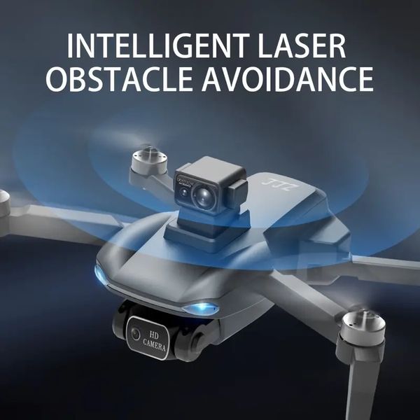 Drone intelligent d'évitement d'obstacles pour débutants avec position du flux optique, caméra haute définition, longue distance de vol, retour GPS, mode de contrôle par téléphone