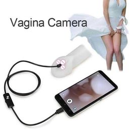 Caméra de la chatte intelligente Vagina Voyeur étanche étanche érotique pour adultes Toys pour femme couple Produits sexuels Y2004115979177