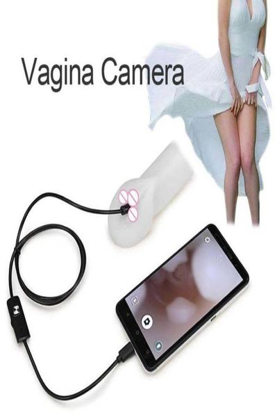 Caméra de la chatte intelligente Vagina Voyeur étanche étanche érotique pour adultes Toys pour femme couple Produits sexuels Y2004114526052