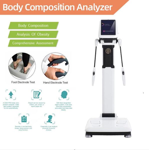 Analizador de escáner inteligente para máquina de prueba de grasa adelgazante Inbody Scan Dispositivo de análisis de índice de composición corporal Análisis de elementos de bioimpedancia equipo de fitness