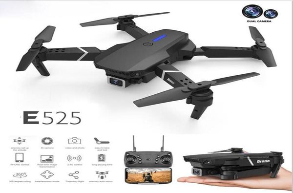 Avión Uav inteligente LSE525 Drone 4k HD DualLens Control remoto Mini Drones eléctricos WiFi 1080p Transmisión en tiempo real Folda2320669