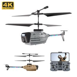 Intelligent UAV KY202 RC Helicopter Drone 4K Professionele HD-camera gebaar detecteren zes-assige WiFi RC helikopter afstandsbediening speelgoed voor jongens 230214
