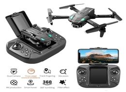 Inteligente Uav S128 Mini Drone 4K HD Cámara de tres lados Evitación de obstáculos Altura fija Profesional Plegable Quadcopter Helicopte8149421