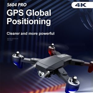 Intelligent UAV S604 Pro Drone GPS Global Positioning 4K Aerial Pography HD Camera 5G Video WiFi App RC Helicopter Quadcopter Gift voor volwassen 220830