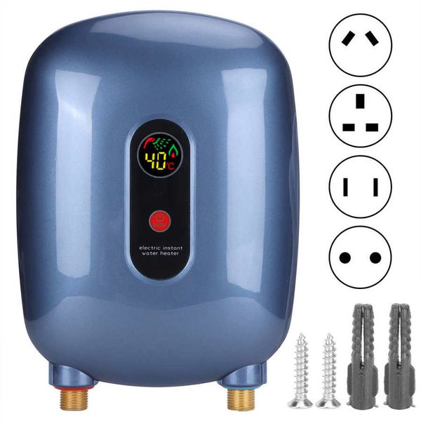 Chauffage d'eau intelligent Chauffeur de douche de chauffage de chauffage à eau instantanée Contrôle du chauffe-température
