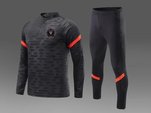 Inter Miami CF trainingspakken voor heren, buitensportpak Herfst- en winterthuistenues voor kinderen Casual sweatshirt maat 12-2XL