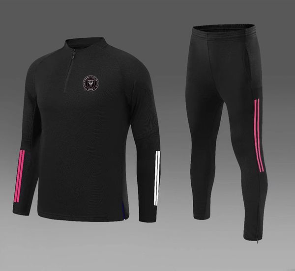 Chándal Inter Miami CF para hombre, traje de entrenamiento de ocio al aire libre para otoño e invierno, traje para deporte y ocio para correr para niños, traje para casa