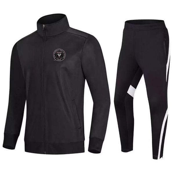 Inter Miami CF Survêtements pour hommes Vêtements de football Uniforme Veste de football Sportswear Séchage rapide Entraînement sportif Course à pied basket-ball w230n