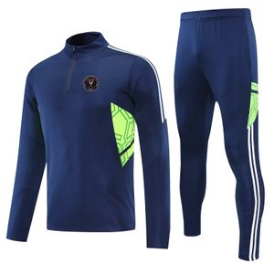 Inter Miami CF Survêtements pour hommes enfants Loisirs de plein air sport costume d'entraînement jogging sport costume à manches longues