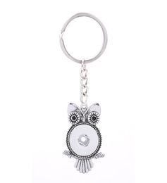Interchangeable Top populaire 028 mode porte-clés en métal ajustement 18mm bouton pression porte-clés bijoux pour hommes femmes porte-clés cadeau 1397745