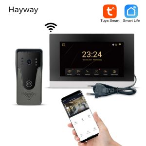 Interphone 1080p Video Système Interphone Dohone Dohone for Home Wireless WiFi Smart Video Doorl